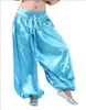 Pantaloni stile harem in raso di danza del ventre stile tribale Bollywood Costume da ballo