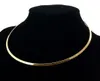 Fio de colar de gargantilha bandada de ouro 10pcslot para jóias de moda artesanal DIY 18 polegadas W1985257746784457