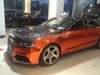 Premium Orange Chrome Vinyl Wrap With Air Bubble Free Flexible Stretchable Mirror Chrome för bil som täcker styling 1,52x20m/roll 5x66ft