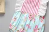 Neugeborene Kleidung Baby Strampler Blume Baby Einteilige Anzüge Baby Mädchen Kleidung Spitze Overall Sommer Baby Kleidung Klettern Babysuits Kinder Kleidung