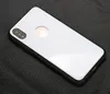 아이폰 Xr Xs 최대 전화 케이스에 대 한 새로운 뜨거운 판매 TPU 럭셔리 유리 다시 전화 커버 모바일 핸드폰 케이스 아이폰 8