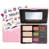 2017 New Sugar Pop Eyeshadow Cheek Palette Totally Cute and Cat Eyes 3 estilo de Shadow Palette Blush face Cosmestics Makeup In Retail box.