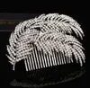 Mode mariée diadèmes de mariage superbe strass peigne fin bijoux de mariée accessoires cristal brosse à cheveux livraison gratuite LY68