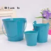 Wedding Party Potted Plants Mini Small Assorted Colored Tin Pails Buckets Can Choose Color