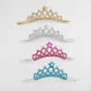 Baby Girls Headbands Sparkle Crowns Kids Grace crown Hair Accessories Tiaras Headband With Star Rhinestone 4 Colors for toddler KH7094902