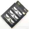 3D False Eyelashes 8 Styles mode 3 par handgjorda falska ögonfransar tjocka falska faux fransar makeup skönhet9543833