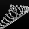 Girls Crowns With Rhinestones Wedding Jewelry Bridal Headpieces Birthday Party Performance Pageant Crystal Tiaras Wedding Accessories BW-ZK-002