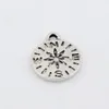 150pcs Alloy Compass Camping Hiking Outdoor Adventure Travel Charms Pendant DIY Jewelry 13.5x16mm