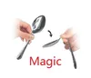 Magic Tricks with his mind bending a spoon close-up magic children's toys Children Christmas gifts a845