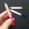 Wholesale- New Durable Crystal Glass Nail Art Buffer Files Pro File Manicure Device Tool CN