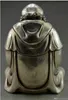 En GROS USINE 8 "Chine Chinois Bronze Bouddhisme Arhat Damo Bodhidharma dharma staty de bouddha