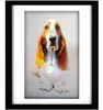 Handgemaakte hond foto prints kunst op canvas handgeschilderd olieverfschilderij door bekwame kunstenaar vakantie geschenken geen frame