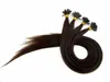 Großhandelspreis 1g / s 100 teile / satz Hot Fusion Flache Spitze Indische Remy Extensions Pre-Bonded Keratin Menschliches Haar