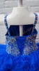 幼児のページェントのドレス2021レースアップと大手ビーズボディスのリアルな写真の吹き付きのリトルガールズデッド