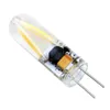 Super Bright G4 LED-gl￶dlampa 12V-24V Filament Cob LED 3W Capsule Tower IP Protection White