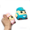 DHL Squishy 장난감 햄버거 Pangolin 방울 복숭아 곰 squysies 느린 상승 10cm 11cm 12cm 소프트 짜기 귀여운 선물 스트레스 어린이 장난감 E10