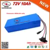 カスタム72Vリチウム電池パック72V 10Ah電池2160W充電器のための84V 2A充電器30A BMSパナソニック18650セルで使用される