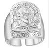 2018 mode gemengde bestelling 36 stijl 36 stks vergulde 925 sterling zilveren schedel dierlijke ring kan worden aangepast opening ring Valentijnsdag cadeau