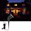 Natale Fiocco di neve Luci laser Neve LED Paesaggio Luce Vacanze all'aperto Giardino Decorazione Proiettore Motivo in movimento Faretto CA 110-265 V