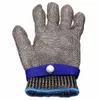 Safety work glove Cut Proof Stainless Steel Metal Mesh Butcher seafood Glove High Performance Level 5 Protection