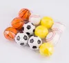 Новый давления игрушку шарика футбола PU баскетбола мяч 6,3 см давление твердых шаров детей распаковка игрушки губка мяч GC11