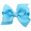 Capelli Archi Tilypins Coreano da 3 pollici Grosgrain Ribbon Airbows Baby Girl Accessori con clip Boutique Ties HD3201