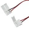 5050 3528 5630 LED-bandanslutning 2pin 10 mm / 2pin 8mm med trådfri svetsanslutning 100st / parti