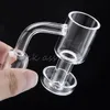Terp Smoking Accessories Vacuum Quartz Banger Domeless Nail For Oil Rigs Glass Bongs 10mm 14mm 18mm Male Female Joint Dab Rig 633