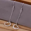 Wholesale - lowest price Christmas gift 925 Sterling Silver Fashion Necklace+Earrings set QS112