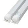 Integrated Double Lines T8 Led Tube 4ft 8ft Led Fluorescent Tube Light 28W 65W 110lm/W High Lumens AC 110-240V UL DLC