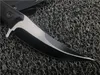 마이크로 SBK 200-1DLC 고정 블레이드 나이프 Machete D2 티타늄 블레이드 CNC G10 핸들 Karambit 클로 나이프 야외 전술 장비