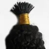 Mongolian kinky curly hair I Tip Hair Extensions 100g 100s afro kinky curly Stick Tip Keratin 100% Remy Human Hair Extensions