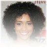 Kort kinky Curly Bob Style Brasilianska Virgin Hair Lace Front Wig Gluveless Kort Full Lace Human Hair African American Wigs