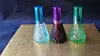 Multicolor álcool lâmpada de vidro bongos acessórios, tubos de fumar de vidro colorido mini multi-cores mão tubos melhor tubo de vidro de colher