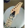 Disado 24 pattumini Maple Electric Guitar Neck Maple Tasto intarsio Blue Tree of Life Wood Color Parts Accessori per chitarra