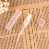 2 ml / 2G CLEAR hervulbare spray lege fles kleine ronde plastic mini-verstuiver reizen cosmetische make-up container voor parfum lotion monster