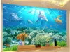 HD Underwater World 3D Backdrop Wall mural 3d wallpaper 3d wall papers for tv backdrop