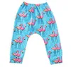 Kids Clothes Baby Leggings Xmas Fox Haroun Pants Cartoon PP Pants Animal Printed Flamingos Dinosaur Tights Fashion Casual Trousers B3308