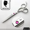 6.0inch Smith Chu Profesjonalne nożyczki do cięcia włosów JP440C Nożyce fryzjerskie 62HRC Zestaw fryzjerski z torbą fryzjerą, LZS0003
