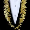 Nueva chaqueta masculina, abrigo, cantante, anfitrión, trajes de escenario, equipo, baile, baile de graduación, rendimiento, 3 colores, bordado, chaqueta, espectáculo de Navidad, ropa