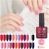 Grossist- 10ml gel lacker newarrival vackra 156 färger uv gel nagellack färg blöt av ledd uv gel färg nail art