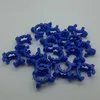 10mm 14mm 19mm Plastic Keck Clip Clips Laboratory Lab Clamp Clip Plastic Lock for Glass Bongs Wate Pipes Adapter NC Wholesale