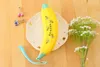 Novelty Banana Pencil Case Kawaii Pencil Bag Silicone shallot pattern Coin Purse Estuches School Supplies Stationery