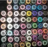 Frete Grátis NOVO 7.5g pigmento sombra/mineralizar sombra de olho com cores inglesas nome 24 cores (24 pçs/lote) cor aleatória misturada