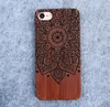 Custom Laser Gegraveerde Houten Telefoon Case Houten Cases voor iPhone 5S 6 6 S Plus 7 7Plus Samsung Galaxy S5 S6 S7 Etege