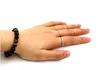 韓国のシンプルなバンドリングステンレス鋼の銀18Kゴールドメッキ薄い関節指数女性のための小指のリングのための小指のサイズ卸売