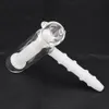 Szklany młotek fajka wodna 6 ramion Rig Dab Perc szklany perkolator Bubbler fajka wodna matryca fajki tytoń Bong głowica prysznicowa rura