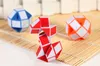 Mini Creative Magic Snake Shape Toy Game 3D Cube Pussel Twist Pussel Toy Present Slumpmässig Intelligence Toys Supertop Gifts