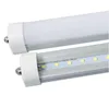 8ft FA8 LED-rörlampor Enkel stift 96 '' T8 LED-ljusrör 192LEDS SMD2835 Fluorescerande glödlampa 45W 4800LM AC85-265V Lampbestånd i USA