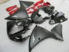 100% passform för Yamaha-formsprutor YZF R1 09 10 11 12 13 14 Matt Black Red Fairing Kit YZFR1 2009-2014 OR14